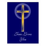 Jesus-Lieben Sie Postkarte
