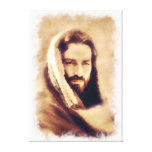 Jesus-OM dehnten Leinwand-Druck aus Galerie Gefaltete Leinwand