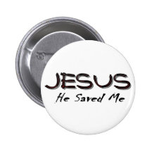 Jesus rettete er mich buttons