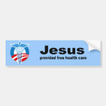Jesus stellte freies Gesundheitswesen zur Verfügun Autosticker