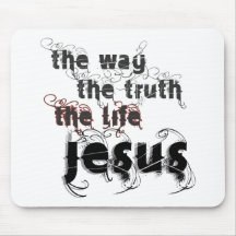 Jesust-shirts und -geschenke mauspads