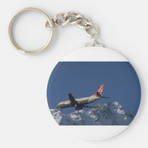 Jet-Landung, Innsbruck, Österreich Schlüsselanhänger