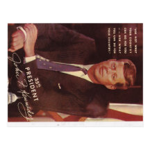 JFK Kennedy Präsident Postkarten