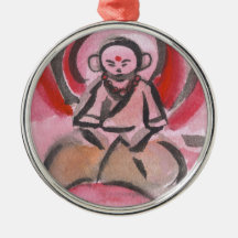 Jizo die Mönch-Verzierung Ornament