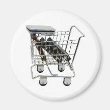JobShopping032309-2 Kühlschrankmagnet
