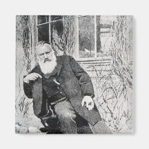 Johannes Brahms, c.1897 Kühlschrankmagnete