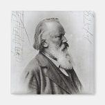 Johannes Brahms Kühlschrankmagnet