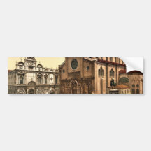 Johannes- und St- Paulkirche, Venedig, Italien cla Autoaufkleber