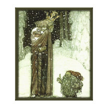 John Bauer die Prinzessin und die Schleppangel Gespannter Galeriedruck