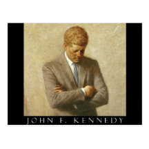 John F. Kennedy-Einzelteile Postkarten