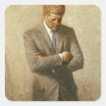 John F. Kennedy Stickers