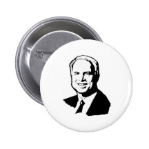 John McCain-Gang Anstecknadelbutton