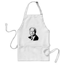 John McCain-T-Shirt Schürze