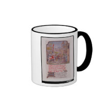 John von hagem empfangend von den Bürgern Teetasse
