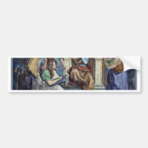Joseph interpretiert die Träume des Pharaos durch  Autoaufkleber