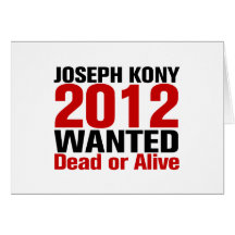 Joseph Kony 2012 gewollt Karten