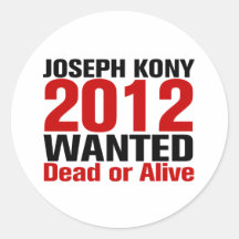 Joseph Kony 2012 gewollt Sticker