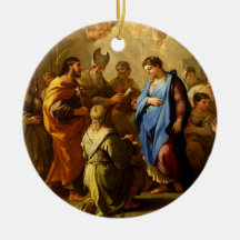 Josephs Versicherungs-Traum u. Heirat zu Mary Orna Weihnachtsbaum Ornament