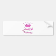 Jüdische Prinzessin Autosticker