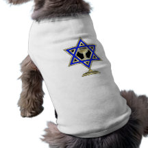 Jüdischer Stern Hund Shirts