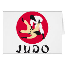 Judo Grußkarte
