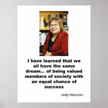 Judy Heuman Plakate