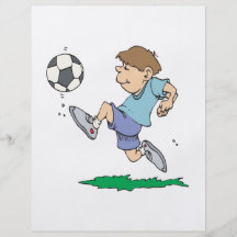 Jugend-Fußball Bedruckte Flyer