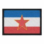 Jugoslawien Besticktes Polohemd