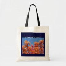 Junge am Herzen! Fall-Baum-Blätter blauer Himmel d
