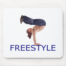 Junge des Freistil-B Mousepads