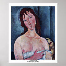 Junge Frau durch Modigliani Amedeo Plakatdrucke