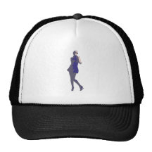 junge Frau young woman Truckermütze