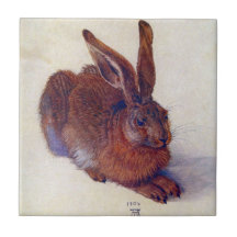 Junge Hasen durch Albrecht Durer, Renaissance-Kuns Fliese