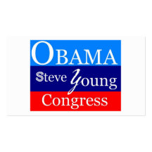 Junge Obama Steve Visitenkarten