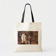 Junge Piebaldrotwild Tasche