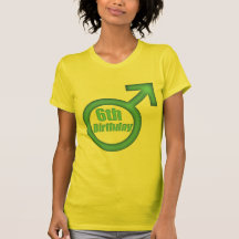 Jungen-6. Geburtstags-Geschenke Hemden