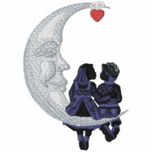 Junger Liebe-Mond