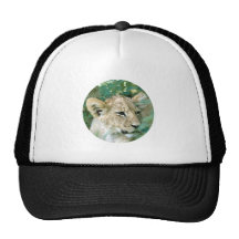 junger Löwe young lion Truckermützen