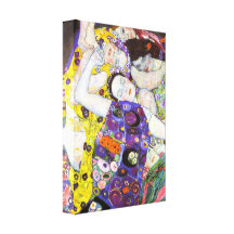 Jungfrau, Gustav Klimt Leinwanddrucke