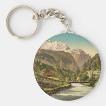 Jungfrau und Lauterbrunnen, Bernese Oberland, Swit Schlüsselband