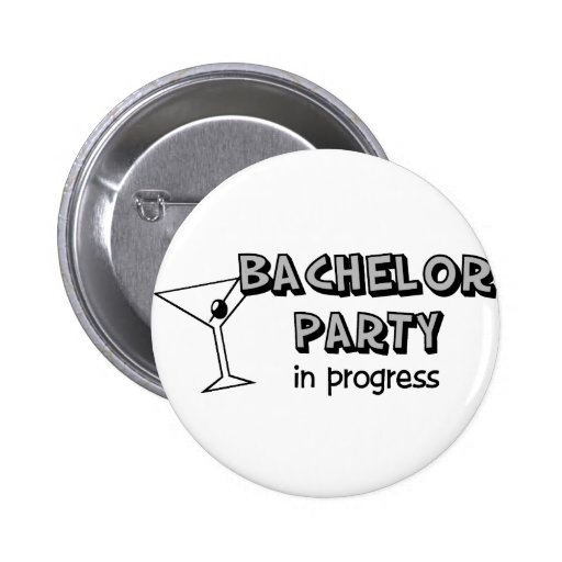 Junggeselle-Party laufend Anstecknadelbutton