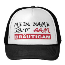 junggesellenabschied / hochzeit retrokultkappen