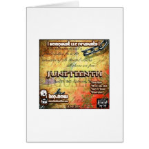Juni - JuneTeenth Karten