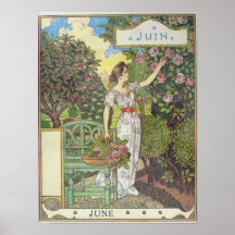 Juni Plakatdruck