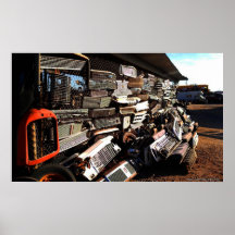 Junkyardkunst Poster