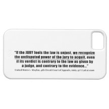 Jury-Aufhebung Vereinigte Staaten V. Moylan 1969 iPhone 5 Cover