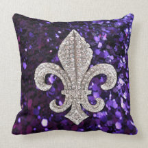 Juwel-Schein-Kissen Lilien-Flor New Orleans