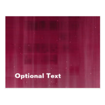 Juwel-Ton-Rot Starfield Postkarten