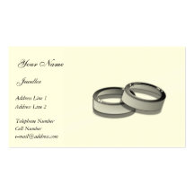 Juwelier-/Schmuck-Designer Visitenkarte