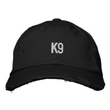 k9 gestickter Hut Bestickte Caps